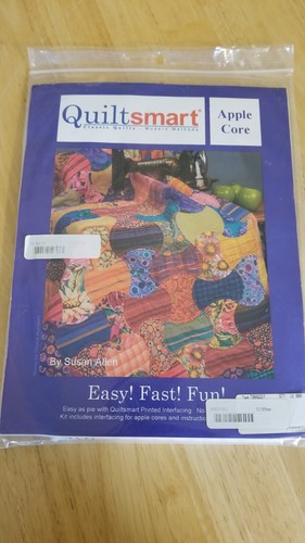 Quiltsmart Apple Core Quilting Interfacing Applique Pattern Susan Allen ...