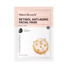 Vibrant Glamour Retinol Face Mask – Advanced Restorative Facial Treatment
