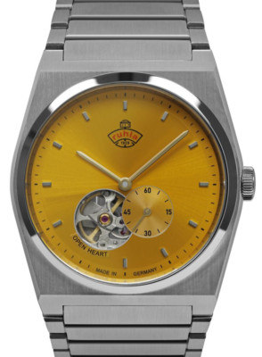 Ambanduhr Ruhla 4866M-5 Space Control Automatik ''Sigmund Jähn'' Open Heart NEU