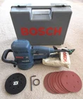 Bosch 3107 DVS 5" Variable Speed Orbital Sander w Case extra Pad & Sanding Discs