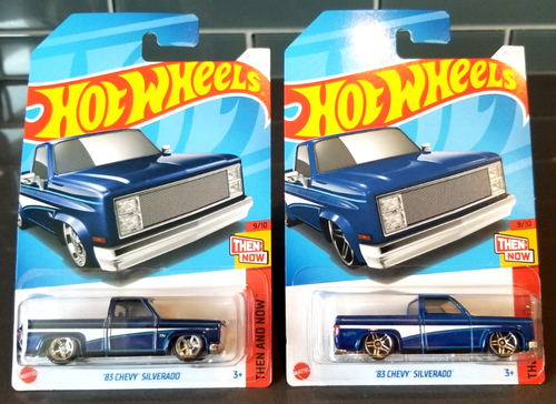 Hot Wheels Chevrolet Silverado 2024 - Série Mainline Q, échelle 1:64, Neuve En Boîte