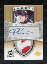2005-06 The Cup Rookie Gold Rainbow 33/43 Tomas Fleischmann #125 Patch Auto 7ez