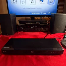 VIDEO OF IT WORKING! LG BD530 Blu-Ray DVD Player Full HD HDMI 1080P AvcHD DOLBY