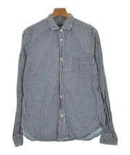 COMME des GARCONS HOMME Casual Shirts BluexWhite(Check Pattern) L 2200621770155