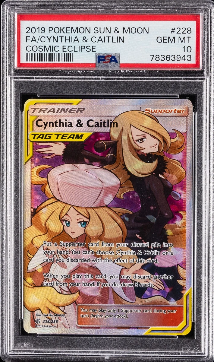 Cynthia & Caitlin Pokémon TCG Cards for sale | eBay