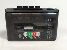 VINTAGE General Electric Portable Cassette Player 3-5473A Tested And Working 