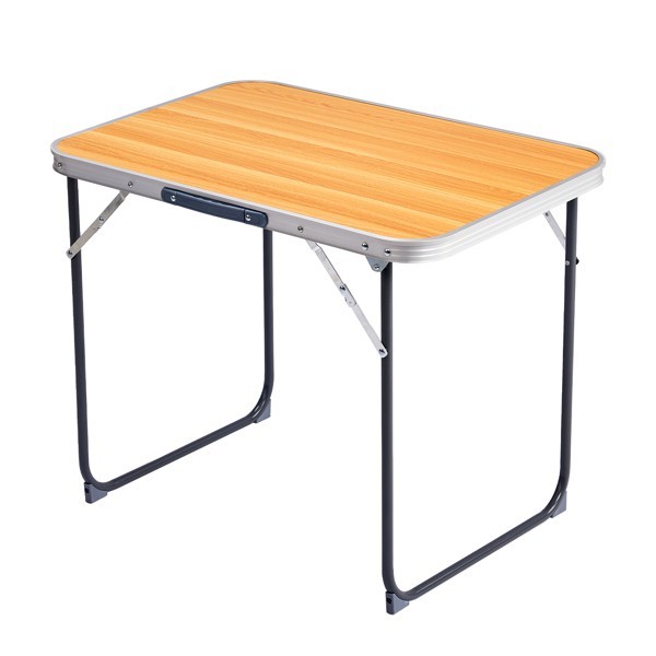Portable Aluminum Folding Table 2.3ft for Indoor Outdoor Camping Picnic Party