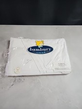 Bambury Junior Cot Sheets Set Daycare Toddler Pre-School 100 Cotton Bt30