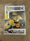 Funko Pop! One Piece Sniper King Chase #1514 Exclusive w/ Hard Protector
