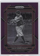2023 Panini Prizm Purple Prizm 11/99 Dave Bancroft #223 HOF 5m1