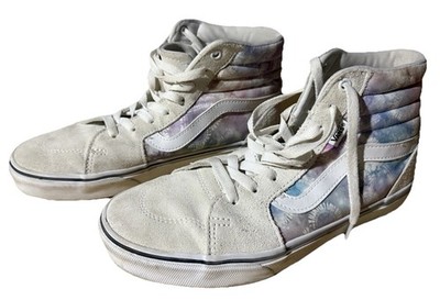 Vans Filmore Hi Heart Tie Dye Trainers High Tops Shoes Women's Size 9 Skater