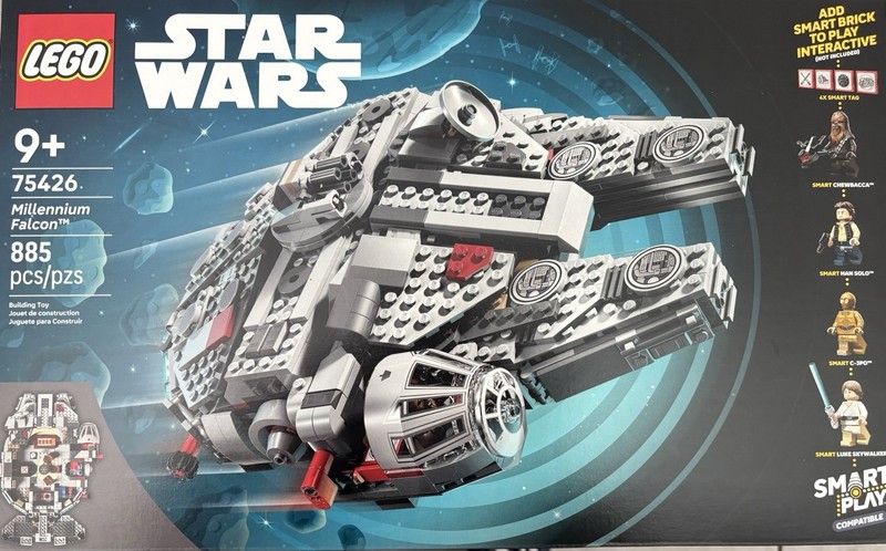 Lego Star Wars Millennium Falcon 75426 Smart Play Brand New Sealed/UNOPENED RARE
