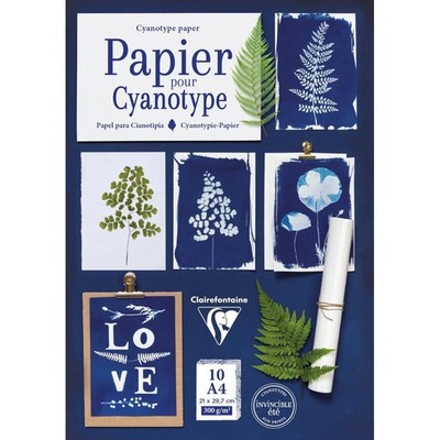 Pkg 10Bl A4 FONTAINE für Cyanotypie