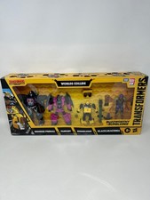 Transformers Buzzworthy Bumblebee - War for Cybertron Worlds Collide 4-Pack with