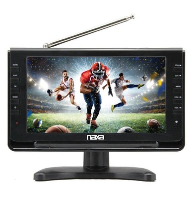 Naxa Electronics NT-110 10-inch Portable TV & Digital Multimedia Player with Car