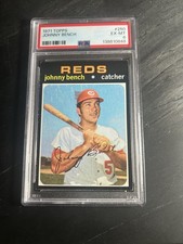 1971 Topps #250 Johnny Bench PSA 6 Cincinnati Reds HOF