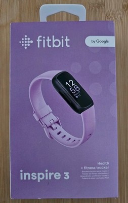 New Fitbit Inspire 3 Heart Rate Monitor Health & Fitness Tracker | Lilac Bliss