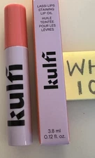 KULFI Lassi Lips Staining Lip Oil in GUAVA (Peony Pink) .12oz/3.8mL FULL SZ  $24