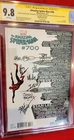 Amazing Spider-Man #700 Skyline CGC 9.8 SS Bagley Epting Thomas Weeks McKone +3