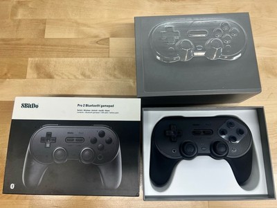 8BitDo Pro 2 Bluetooth Gamepad - Wireless Controller - Black Edition