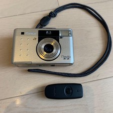 Konica Revio Z2 Camera Silver 24-48mm Zoom Remote Included Used