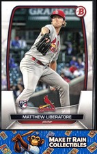 Matthew Liberatore 2023 Bowman #48 St. Louis Cardinals Rookie RC