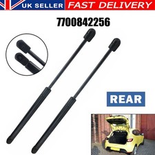 2x TAILGATE REAR BOOT GAS STRUTS SPRINGS FOR RENAULT CLIO MK II 7700842256 HATCH