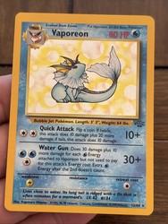 Vaporeon 12/64 Jungle Holo Rare
