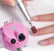 FRESA UNGHIE PROFESSIONALE 35000 GIRI RICOSTRUZIONE MANICURE PEDICURE PEDALE ART