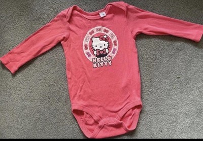 Hello Kitty Baby Body langarm Gr. 74/80  