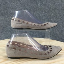 Express Shoes Womens 8 Laser Cut Slip On Poin...