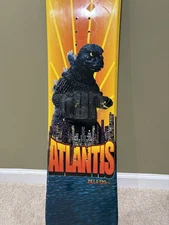 Used Atlantis Zilla 120cm Kids Snowboard All Mountain Freestyle