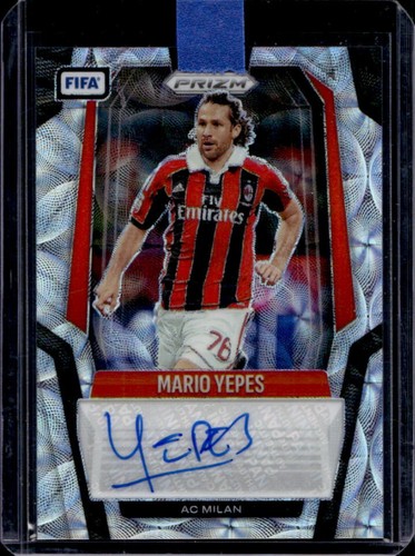 2025-26 Panini Prizm FIFA Mario Yepes Signatures Choice Prizm Auto #S-MY Milan