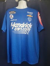 Kyle Larson Hendrick NASCAR Racing Blue T-Shirt Bay Island Sportswear XL