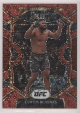 2021 Panini Select UFC Concourse Red Disco Prizm 133/199 Curtis Blaydes #60 2q0