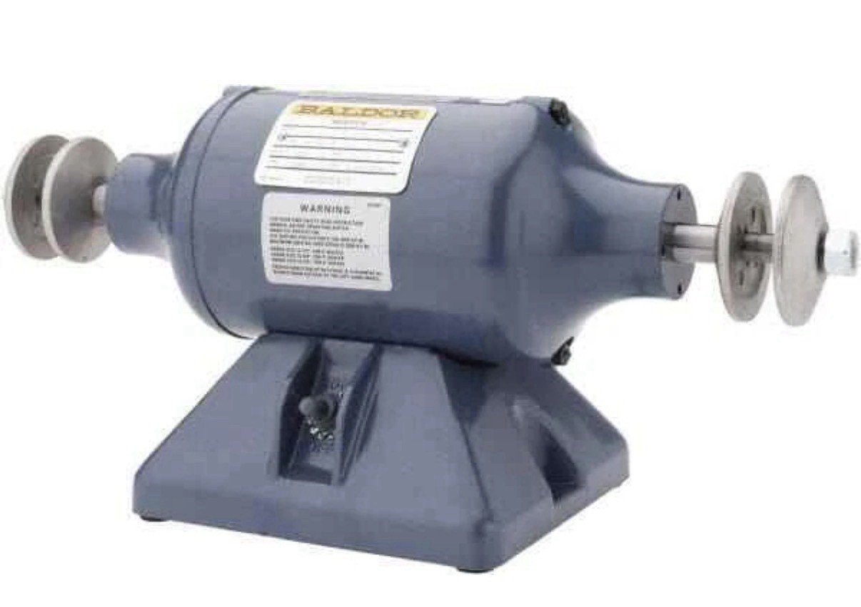 Baldor 111 Heavy Duty Buffer, 1/3 HP, 1 Phase, 3,600 RPM