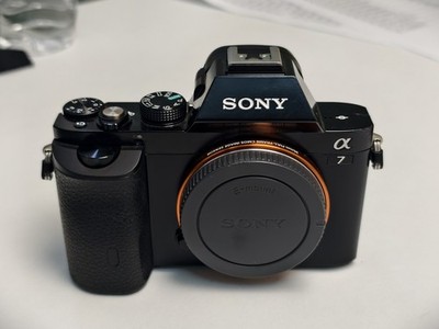 Sony Alpha A7 24.3MP Mirrorless Full Frame Digital Camera Body Only English