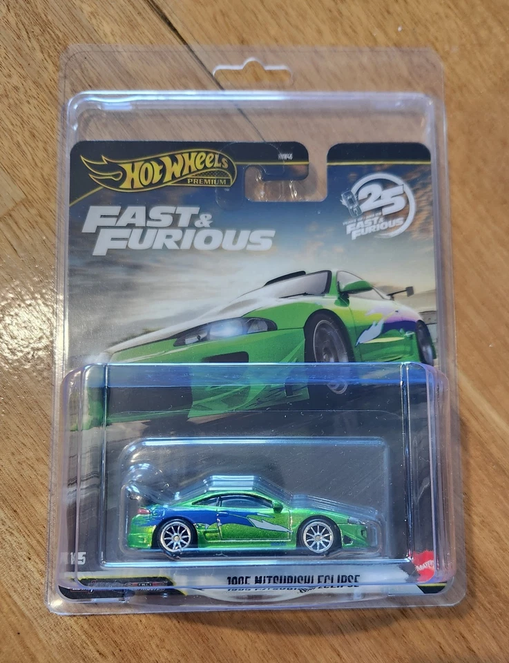 2026 Hot Wheels Fast And Furious 1995 Mitsubishi Eclipse 25th Anniversary - image 3 of 3