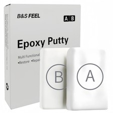 Epoxy Sculpt Clay, Putty 2 Part A  B Modeling Compound for Leaks White