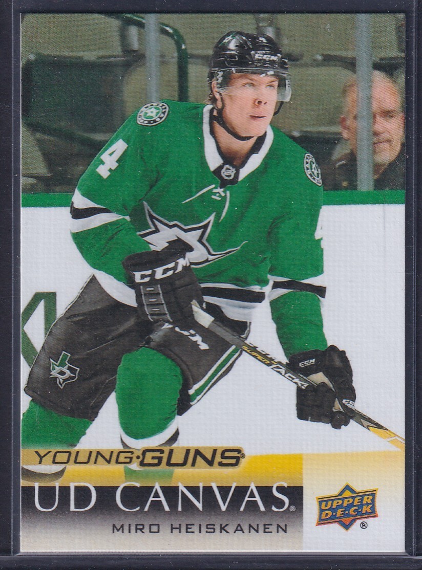 MIRO HEISKANEN - 2018 Upper Deck Young Guns Canvas #C101