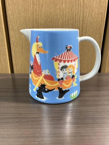 ARABIA Moomin Snufkin Friendship Pitcher 1 pc 1.0 L 2016 unused F/S - Picture 1 of 10