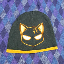 Fruits Basket Reversible Knit Beanie Hat Blac...