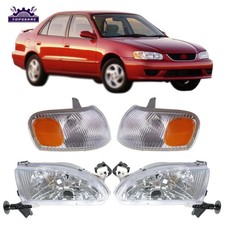 Headlampscorner Parking Lights Set For Toyota Corolla 1998-2000 Leftright Side Headlampscorner Parking Lights Set For Toyota Corolla 1998-2000 Leftright Side
