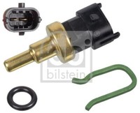 Febi 107538 KüHlmitteltemperatursensor Mit Dichtung Haltefeder Sensor KüHlmittel