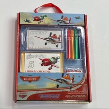 Disney s Planes decorate your own luggage tag kit / craft for kids New for kids
