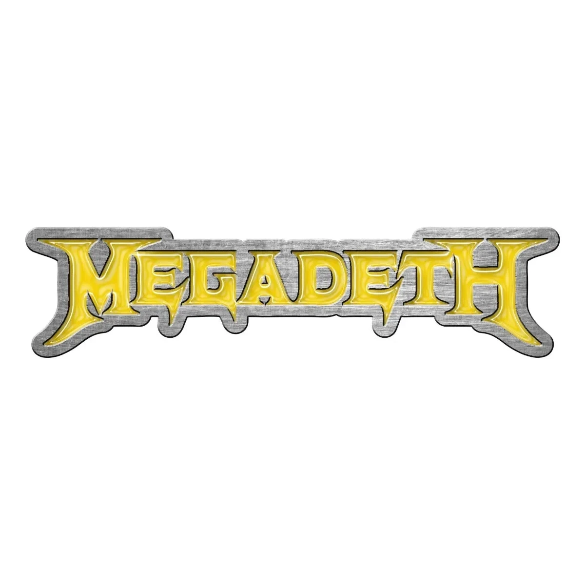 MEGADETH pin - official -new - just under 2" wide
