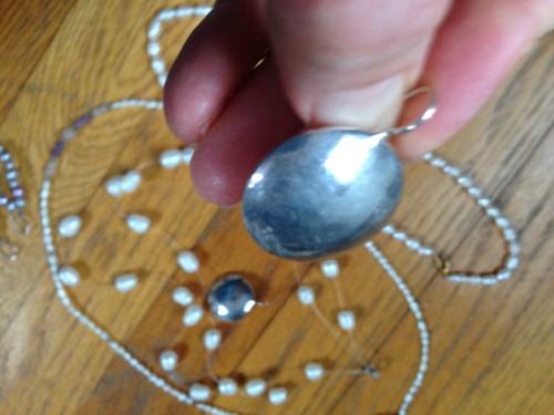 Disfraz Joyería Perla Lote Mezcla de collares, pulseras y pendientes - Imagen 6 de 10