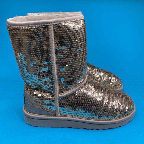 blue sequin uggs