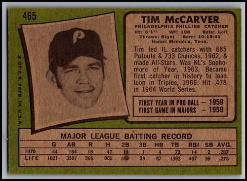 1971 Topps Baseball Cards 264-523 - You Pick - aaalvins - Picture 173 of 249