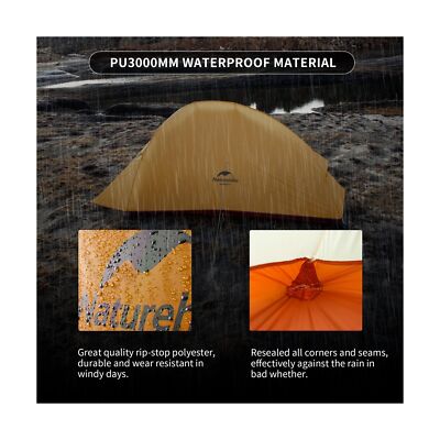 Naturehike Cloud-Up 2 Person Tent Lightweight Backpacking Tent